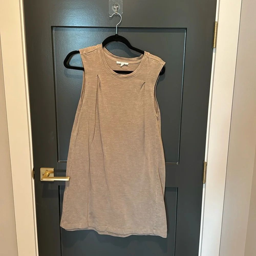 Splendid Tan Midi Dress Size M